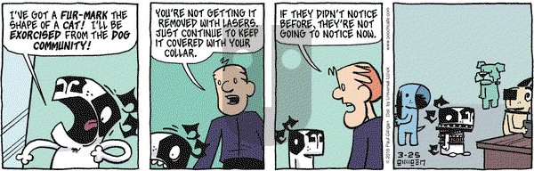 Pooch Cafe on Friday March 25, 2016 Comic Strip