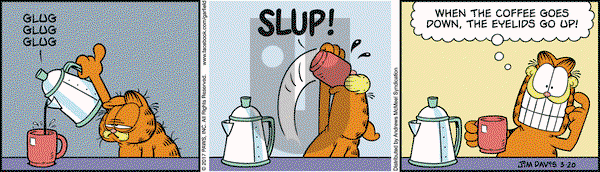 Garfield on Monday March 20, 2017 Comic Strip