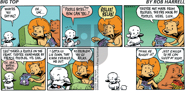 Big Top on Sunday October 9, 2005 Comic Strip