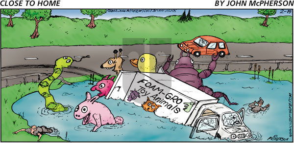 Close to Home on Sunday February 19, 2012 Comic Strip