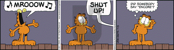 Garfield on Thursday July 13, 2017 Comic Strip