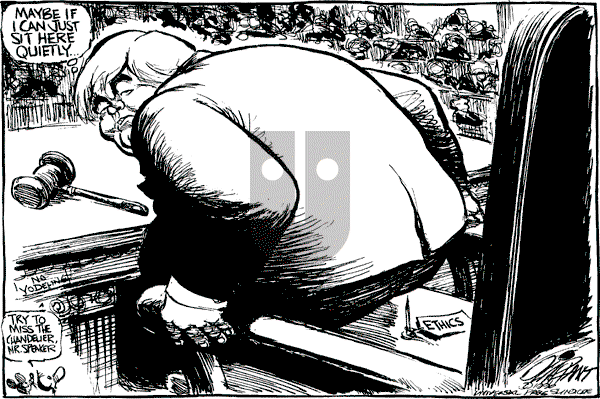 Pat Oliphant - Tuesday November 12, 1996 Comic Strip