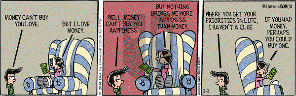Grand Avenue on Monday March 3, 2014 Comic Strip