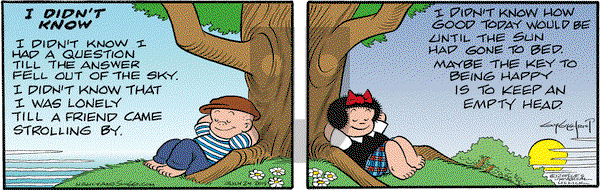 Nancy on Friday July 24, 2015 Comic Strip