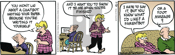 Betty - Friday December 1, 2023 Comic Strip