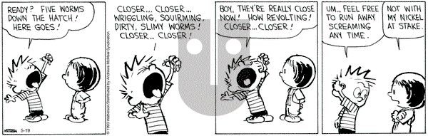Calvin and Hobbes - Friday May 19, 2023 Comic Strip