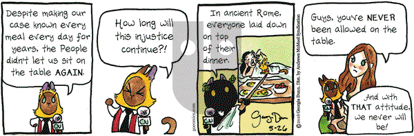 Breaking Cat News on Saturday May 26, 2018 Comic Strip