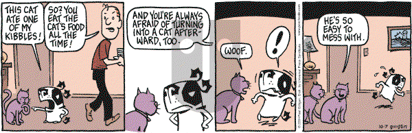 Pooch Cafe on Thursday October 7, 2004 Comic Strip