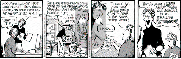 For Better or For Worse on Friday November 1, 1996 Comic Strip