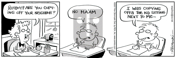 Soup to Nutz - Old on Friday November 9, 2007 Comic Strip