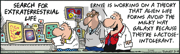 Frank and Ernest on Saturday May 4, 2019 Comic Strip
