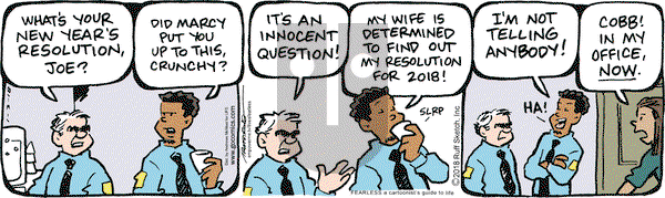 JumpStart on Wednesday January 3, 2018 Comic Strip