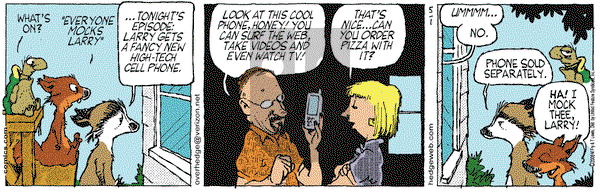 Over the Hedge on Monday May 1, 2006 Comic Strip