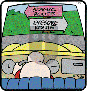 Ziggy - Thursday December 5, 2024 Comic Strip