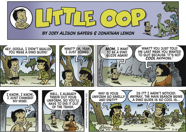 Alley Oop on Sunday March 10, 2019 Comic Strip