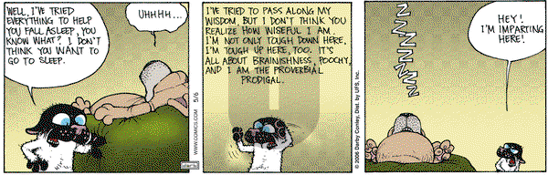 Get Fuzzy on Saturday May 6, 2006 Comic Strip