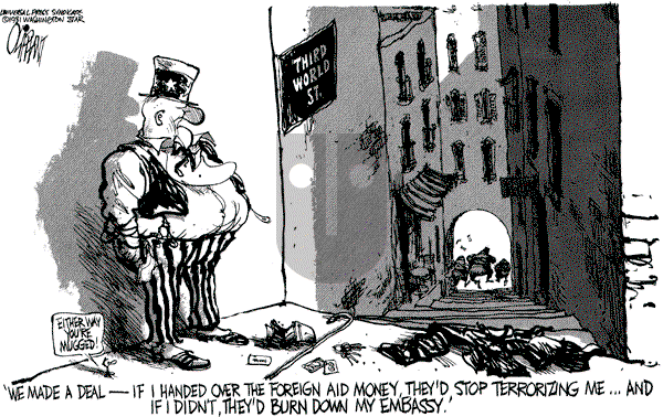 Pat Oliphant - Sunday January 25, 1981 Comic Strip