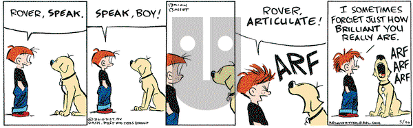 Red and Rover on Saturday March 20, 2010 Comic Strip