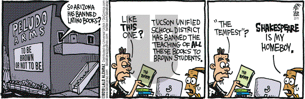 La Cucaracha on Wednesday February 1, 2012 Comic Strip
