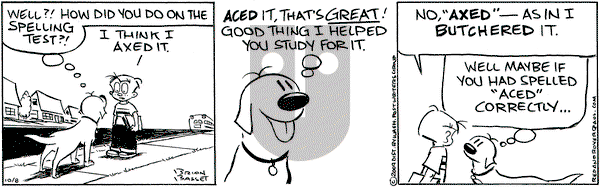 Red and Rover on Thursday October 8, 2009 Comic Strip