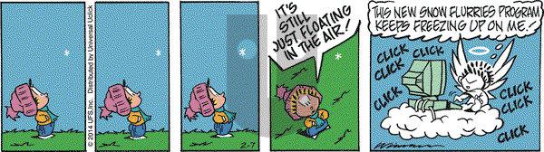 Rose is Rose on Friday February 7, 2014 Comic Strip