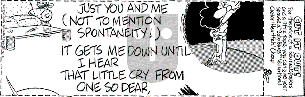 Baby Blues on Wednesday February 12, 1992 Comic Strip