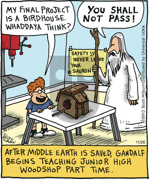 The Argyle Sweater on Tuesday November 26, 2013 Comic Strip