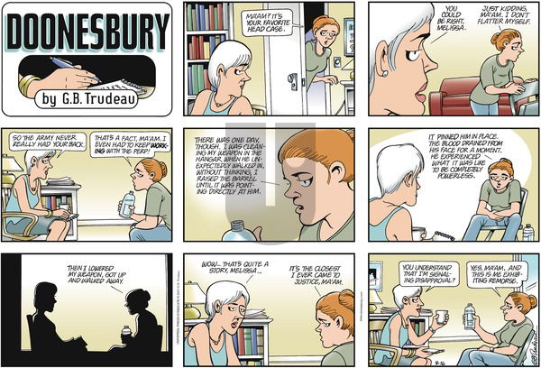 Doonesbury on Sunday September 16, 2007 Comic Strip