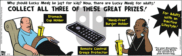 Lucky Cow on Saturday February 19, 2005 Comic Strip