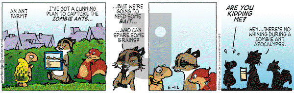 Over the Hedge on Friday June 12, 2015 Comic Strip