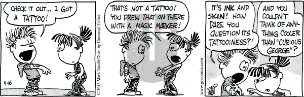 Heart of the City on Thursday April 16, 2015 Comic Strip