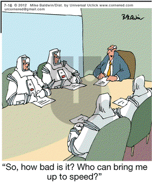Cornered - Monday July 16, 2012 Comic Strip