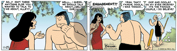 Alley Oop on Wednesday November 25, 2009 Comic Strip