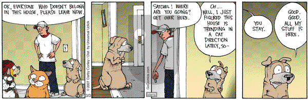 Get Fuzzy - Tuesday March 3, 2015 Comic Strip