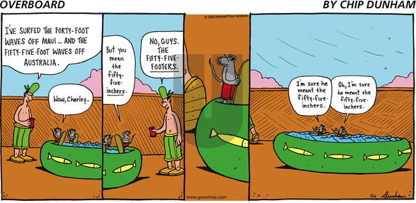 Overboard on Sunday March 16, 2008 Comic Strip
