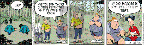 Baldo on Wednesday July 31, 2013 Comic Strip
