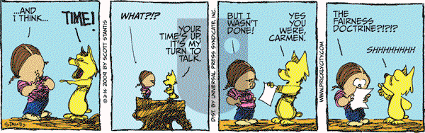 Prickly City on Monday March 16, 2009 Comic Strip