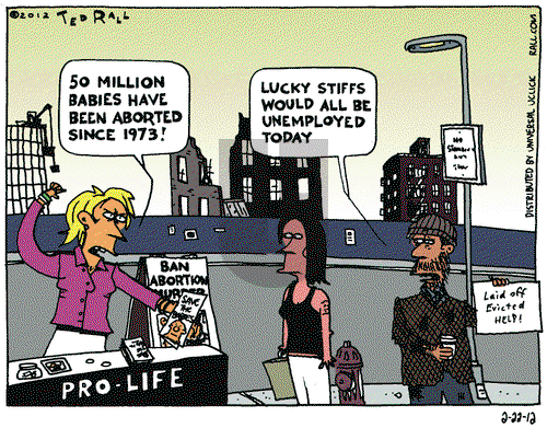 Ted Rall on Wednesday February 22, 2012 Comic Strip