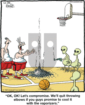 In the Bleachers on Saturday December 26, 1998 Comic Strip