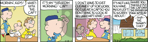 Drabble on Saturday October 28, 2017 Comic Strip
