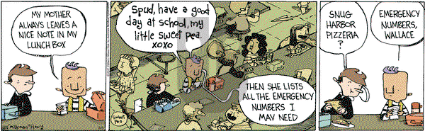 Wallace the Brave on Friday March 5, 2021 Comic Strip