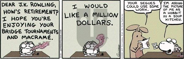 DeFlocked on Thursday October 16, 2008 Comic Strip