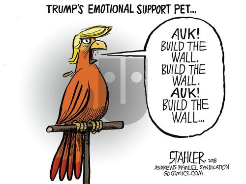 Jeff Stahler on Sunday December 30, 2018 Comic Strip