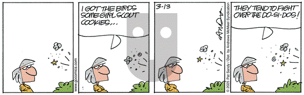 Next Door Neighbors on Thursday March 13, 2025 Comic Strip