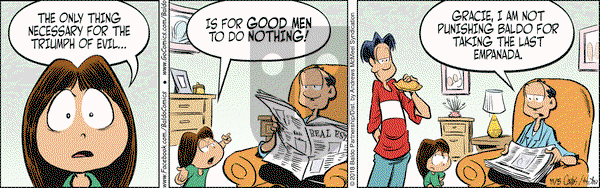 Baldo on Monday November 5, 2018 Comic Strip
