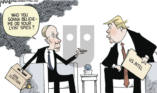 Robert Ariail on Wednesday July 18, 2018 Comic Strip