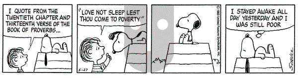 Peanuts on Friday May 27, 1983 Comic Strip