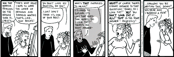 Clear Blue Water on Saturday August 14, 2004 Comic Strip