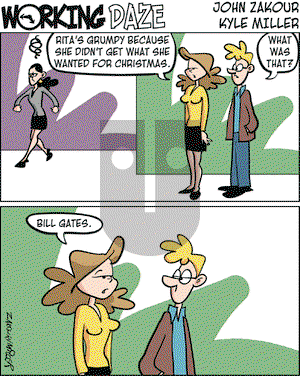 Working Daze on Thursday December 28, 2006 Comic Strip