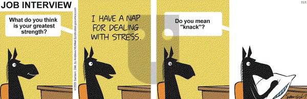 Dark Side of the Horse on Saturday November 1, 2025 Comic Strip